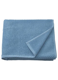 Buy Bath Towel Dark Grey Blue 70X140 Cm in Saudi Arabia