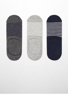 اشتري 3 Pack No Show Socks في السعودية