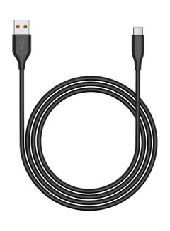 Buy Lazor Flux USB to USB-C Charging  Cable CT85 Black-1m in UAE