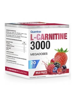 اشتري L-Carnitine 3000 Wild Fruits Flavor 20 Vials 25ml في الامارات