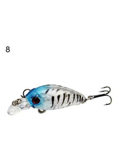 Buy 1 Pc 4.5cm Lifelike Crankbait Plastic Hard 3D Eyes Bait Fishing Lure Tackle Hook 20 x 10 20cm in UAE