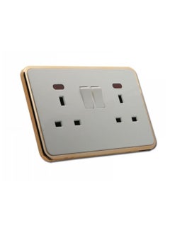 Buy Double Switch Socket With Light in UAE