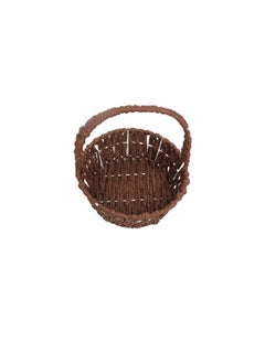 Buy Round Shape Gift Basket 19 cm in UAE