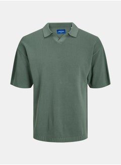 اشتري Linen Blend Knit Polo في السعودية