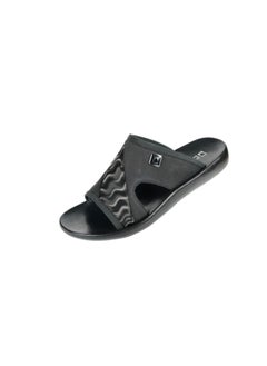 Buy 008-3559 Barjeel Mens Arabic Sandals 63122 Black in UAE