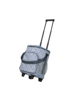 Buy Heat and cold insulated keeping bag for food and drinks, Food bag for Trips, Gray, 38x25x31Cm in Saudi Arabia