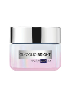 Buy L'Oréal Paris Glycolic Bright Glowing Night Cream 50ML in Saudi Arabia