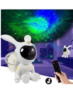 اشتري "Small Cute Bunny Night Light – Astronaut Star Galaxy Projector with Timer & Remote, Color Changing Nebula Light for Bedroom, Sleep Aid & Room Decor" في الامارات