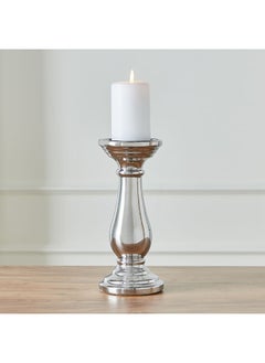 Buy Dune Ceramic Taper Candle Holder 10 x 23 x 10 cm in UAE