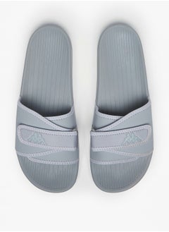 Buy Men's Textured Slip On Slide Slippers in UAE