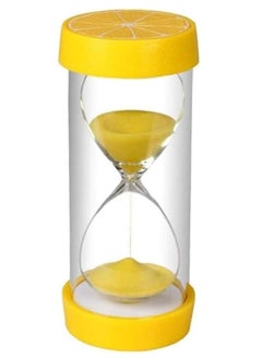 Buy Sand Timer, 30 Minutes Lemon Fruit Theme Hourglass for Home Office Kitchen Decor Gift for Kids Adult (30 min) in UAE