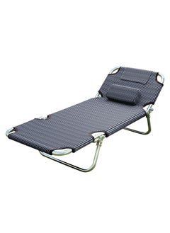 Buy Zero Gravity Folding Chaise Lounge,Adjustable Lounge Chair,Outdoor Furniture with Pillow,Portable and Easy to Store,Suitable for Poolside/Patio/Beach(160*55*36cm) in Saudi Arabia