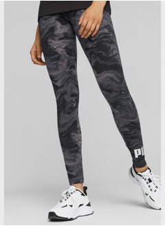 Buy Essential Marbleized Leggings in UAE