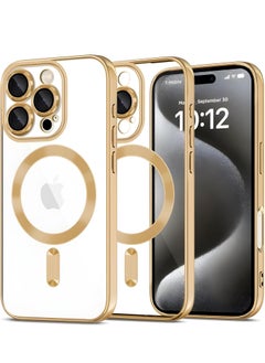 اشتري Shiny Gold iPhone 16 Pro Case with MagSafe - Superior Shock and Scratch Protection في الامارات