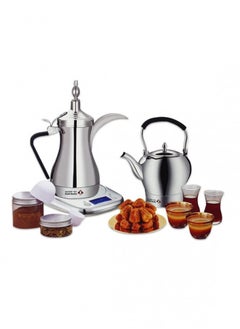 Buy Electric Arabic Coffee and Tea Maker 1000ml 1000W GA-C84849 in Saudi Arabia