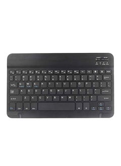 اشتري Slim Portable Mini Wireless Bluetooth Keyboard For Tablet/Laptop/Smartphone Black في السعودية