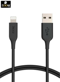 Buy iPhone Cable, USB to Lightning, Fast Charging Cable, iPhone Charger Cable 2.4A Lightning Cord Compatible for iPhone 14 13 12 11 X XS Pro, Pro Max, Plus, iPhone SE 7 Plus 6S iPad Pro, 250mm, Black in Saudi Arabia