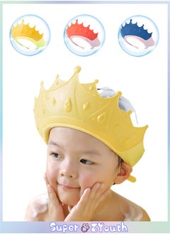 Buy Baby Shower Cap Shield, Bath Cap for Kids, Adjustable, Waterproof and Soft Visor Bath Hat for Girls, Boys, Infants, Kids and Toddlers in Saudi Arabia