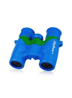 اشتري Binoculars For Kids Mini Binoculars For Children Real Optics High Resolution Kids Binoculars Boys Small Compact Binocular For Bird Watching Outdoor Sports Event Blue في الامارات