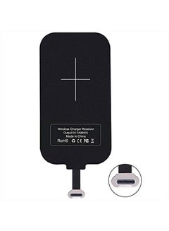 Buy Wireless Charger Receiver for Type C Phones, Qi Receiver Module for Samsung Galaxy A14/A23/A53/A52, Google Pixel 3A/2/XL and Android USB C Phones, Wireless Charging Receiver Type C Version in UAE