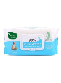 Buy 99% Pure Water Unscented Baby Wipes 72 Unscented Baby Wipes Super Thick Fabric in UAE