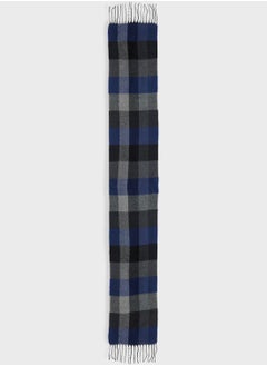 Buy Plaid Long Scarf in UAE