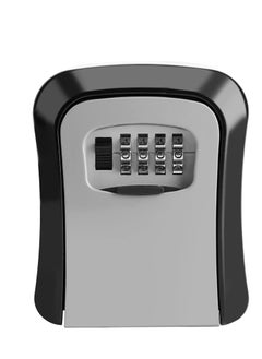 Buy Wall Mounted Password Lock Box, Outdoor Wall Mounted Safe Box with 5 Keys Capacity for Home, Garage, School Keys and Spare Keys, Key Safe Box with Combination Lock in Egypt