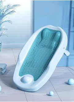 اشتري Soft Touch Baby Bath Support, Baby Waterproof Non-Slip Bath Support Tub Infant, 0-12 Months في السعودية