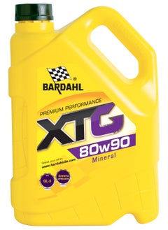 Buy Transmission oil XTG 80W90 Mineral 5L Bardahl (Belgium) in UAE