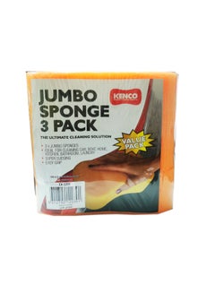 Buy Kenco Jumbo sponge 3 Pack for Car Washing in UAE