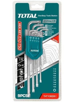 Buy Total Torx Key Set - 9 Pieces - Tht106392 in Egypt