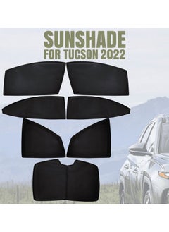 Buy Car Sunshade All Side Sunshade UV and Heat Protection Front Back Sides Sun Shades High Quality For TUCSON 2022 in Saudi Arabia