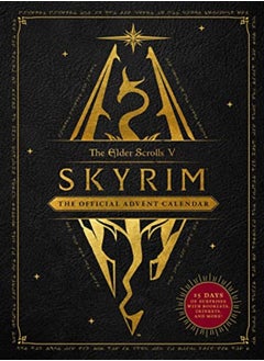 Buy The Elder Scrolls V Skyrim The Official Advent Calendar by Insight Editions Hardcover in UAE