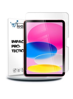 Buy Tempered Glass Screen Protector For Apple iPad 10th Generation 10.9 Inch 2022 Clear in Saudi Arabia