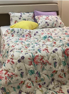 Buy quilt set Cotton 3 pieces size 240 x 240 cm model 183 from Family Bed in Egypt