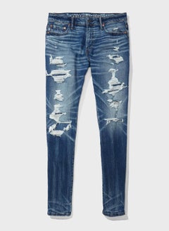 Buy Distressed Skinny Fit Jeans in Saudi Arabia