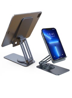 اشتري Jmary MK60 Rotating Stable and Antiskid wide compatibility foldable Desktop Holder For Mobile and Tablet في الامارات