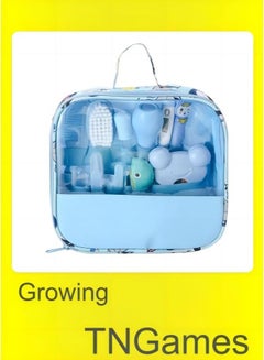 Buy 13-Piece Baby Healthcare And Grooming Kit-Blue in UAE