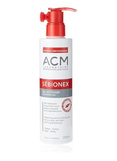 Buy ACM Sebionex Cleaning Gel 200 ml in UAE