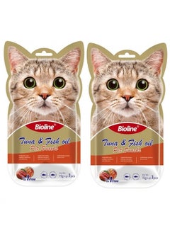 اشتري Tuna And Fish Oil Paste For Cat Treats 10X15g في الامارات