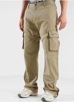 Buy Small Signature Washed Cargo Pants in UAE