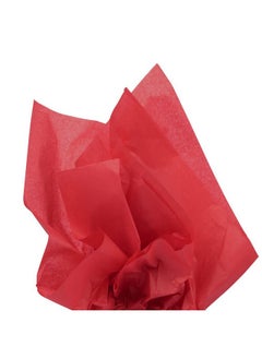 Buy Tissue Paper - Red - 10 Sheets/Pack in Saudi Arabia