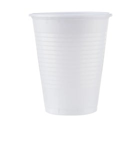 Buy Drinking Cup Disposable Plastic Cups, 7 Ounce Drinking Cups, White Party Cups for Birthday Parties, Picnics, Ceremonies, and Weddings 250 Pieces in Saudi Arabia