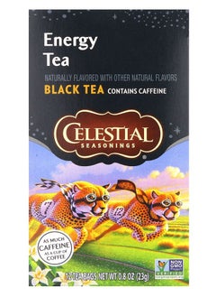 اشتري Energy Tea Black Tea 12 Tea Bags 0.8 oz (23 g) Each في الامارات