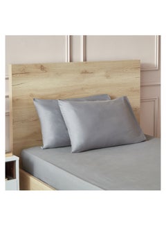 Buy 2-Piece Cotton Pillow Cover Set in Saudi Arabia