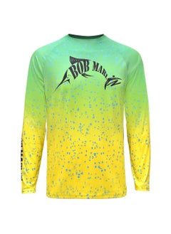 Buy Bob Marlin UPF50 Long Sleeve Youth Performance Shirt Bob Mahi in UAE