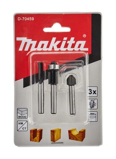 اشتري Makita D-70459 - TCT Router Bit Set|3pcs في الامارات