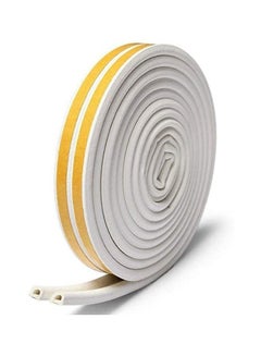 Buy Soundproof Weatherproof Self-adhesive Seal Strip (1 Roll of 2 Strips, Total 5m Long) in UAE