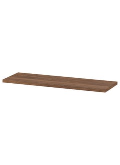 Buy Shelf Brown Walnut Effect 76X26 Cm in Saudi Arabia