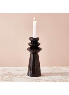 Buy Oligo Sprayed Ceramic Candleholder 8.5 x 23.5 x 8.5 cm in UAE